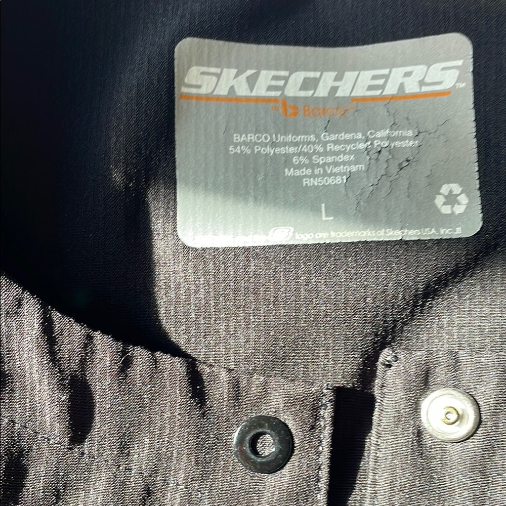 Skechers Black Button-Up Jacket - Picture 2 of 3